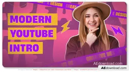 Youtube Dynamical Intro Openers template preview