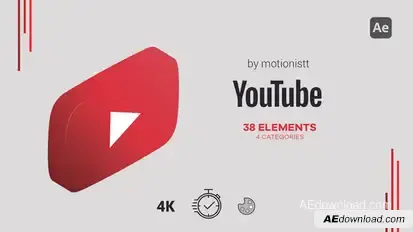 Youtube Elements Pack Elements template preview