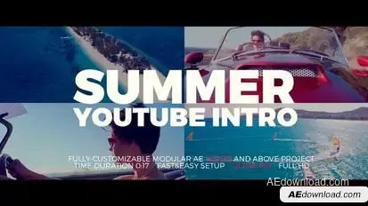Youtube Fast Intro 3 Openers template preview
