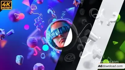 Youtube Intro Logo Stings template preview