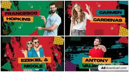 YouTube Intro | Creative & Colorful Openers template preview