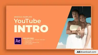 YouTube Intro Openers template preview