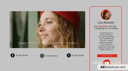 Youtube Intro V2 Openers template preview
