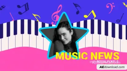 Music Podcast Opener Openers template preview