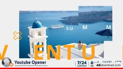 Youtube Opener / Vlog intro Openers template preview