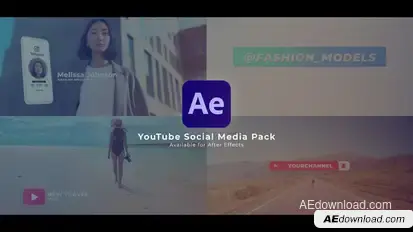 YouTube Pack broadcast-packages template preview