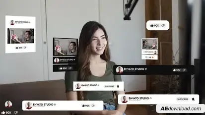 Youtube Pack  New look broadcast-packages template preview