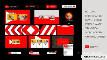 Youtube Package broadcast-packages template preview