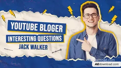 YouTube Podcast Intro Openers template preview