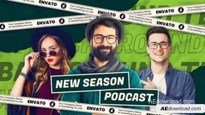 YouTube Podcast Intro | Vlog Opener Openers template preview
