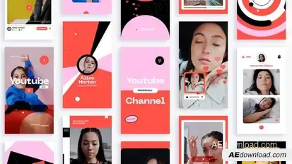 YouTube Promo Stories Product Promo template preview