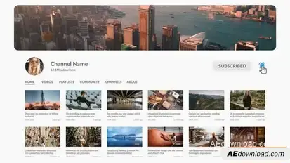 YouTube Search Intro Openers template preview