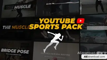 YouTube Sports Pack broadcast-packages template preview