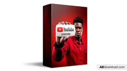 Youtube Subscribe Elements template preview