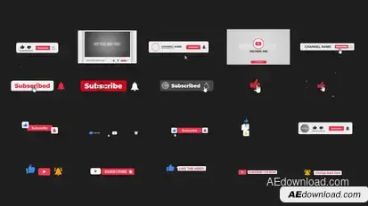 Youtube Subscriber Pack Openers template preview