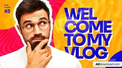 Creative YouTube Vlog Intro Openers template preview