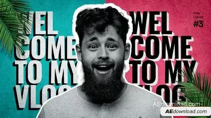 YouTube Vlog Intro Openers template preview