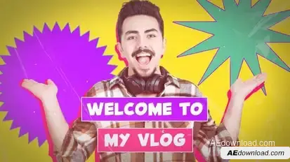 Videohive YouTube Vlog Intro 56794578 Openers template preview