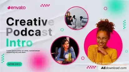 Youtube Vlog | Podcast Intro Openers template preview