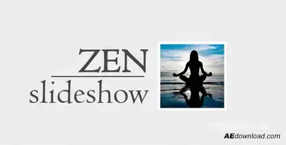Zen Slideshow Video Displays template preview