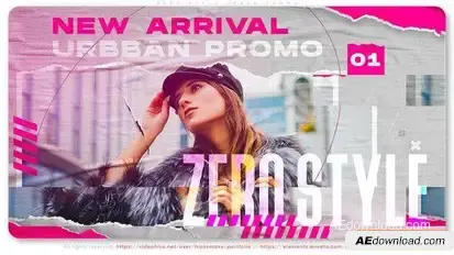 Zero Style Urban Promo Openers template preview
