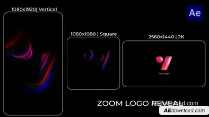 Zoom Logo Reveal Logo Stings template preview