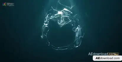 Water Logo Video Displays template preview