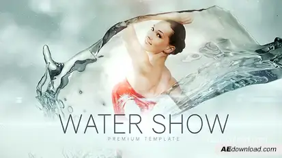 Water Show Video Displays template preview