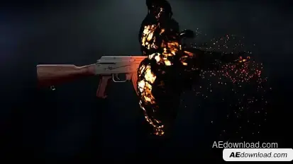 Weapons Reveal Video Displays template preview
