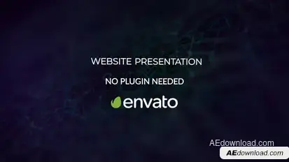 Website Presentation | After Effects Template Video Displays template preview