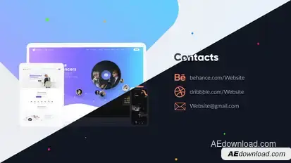 Website Video Presentation Video Displays template preview