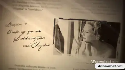Wedding Album Video Displays template preview