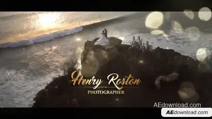 Wedding Intro Video Displays template preview