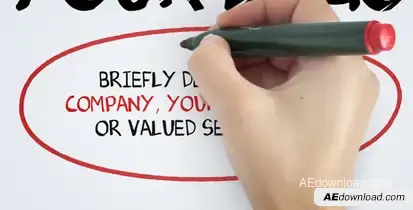 Whiteboard Write Video Displays template preview