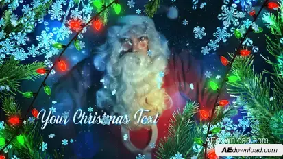 Winter Christmas Promo Video Displays template preview