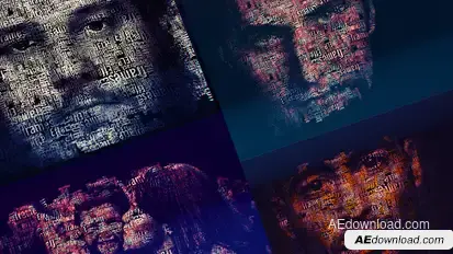 Wordle  Video Displays template preview