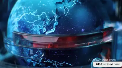 World News Opener Video Displays template preview