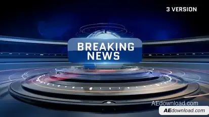 World News Time Video Displays template preview