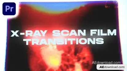 X-ray Scan Film Transitions | Premiere Pro Premiere Pro template preview