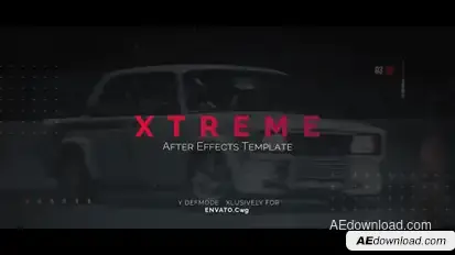Xtreme Opener Video Displays template preview
