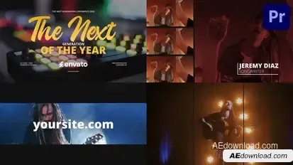 Youth Event Promotion | Premiere Pro MOGRT Premiere Pro template preview
