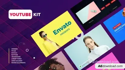 Youtube Kit Video Displays template preview